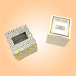 Custom Card Stock Candle Boxes - Image 2