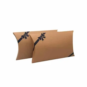 Kraft Paper Pillow Boxes - Image 4